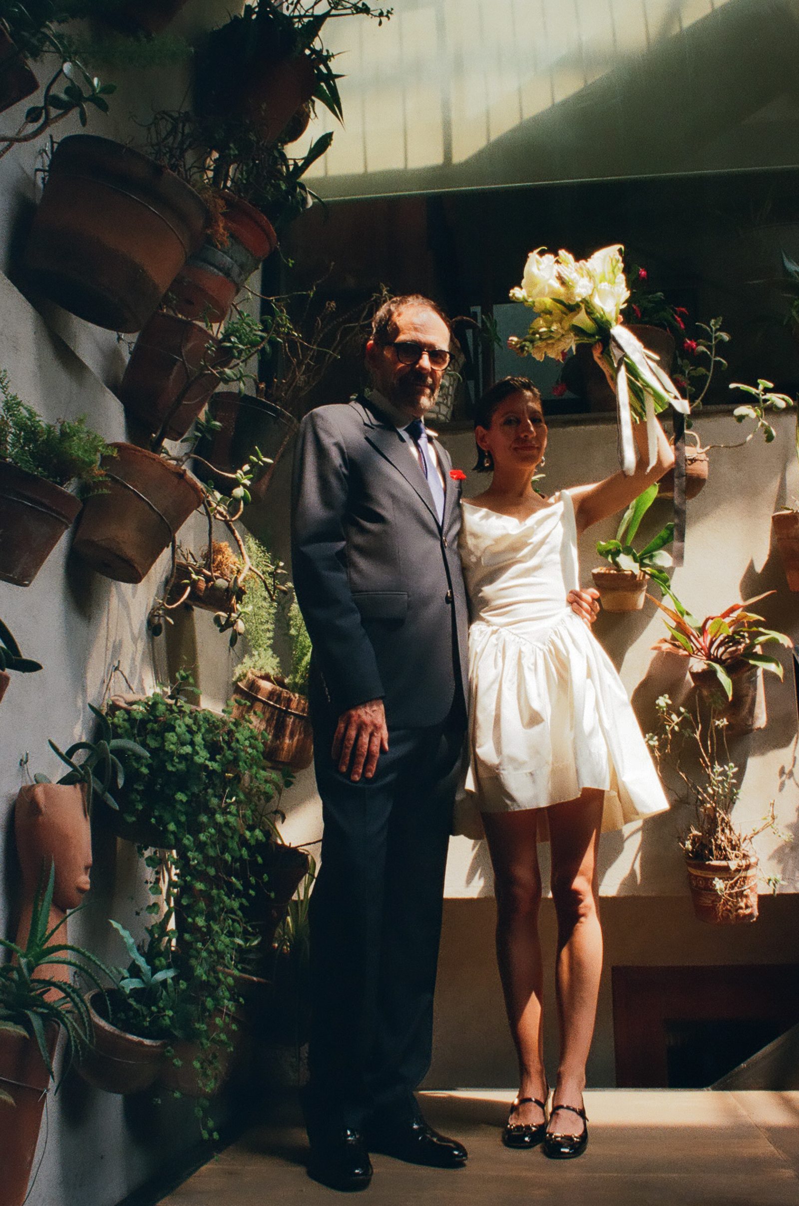 Novia con su padre